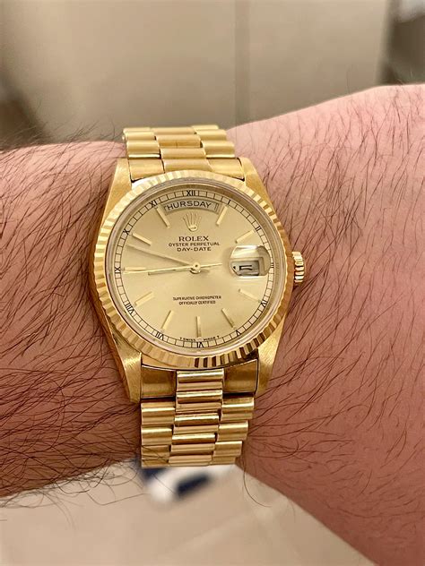 rolex 18238 first year